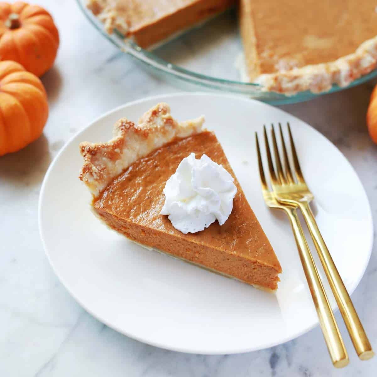 Pumpkin Pie – Only 5 Ingredients