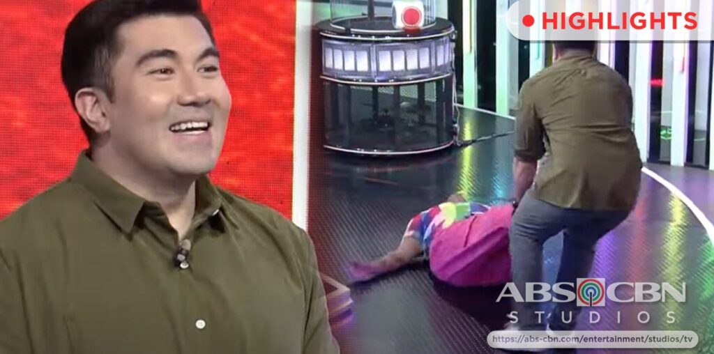 Rainbow Rumble: Luis, tinulungan mag-BACKFLIP si Negi | ABS-CBN Entertainment