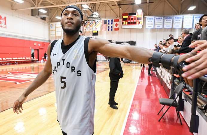 Raptors point guard Immanuel Quickley out again with torn ligament in elbow