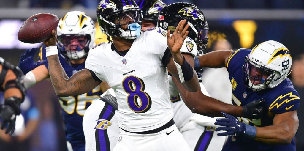 Ravens topple Chargers in Harbaugh brothers reunion