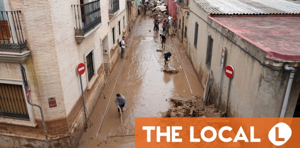 Reeking mud sparks health fears in Spain flood epicentre