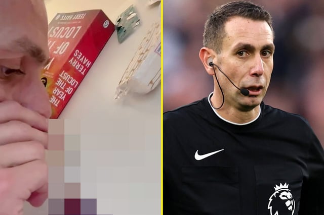 Referee David Coote filmed snorting white powder during Euro 2024 as new video emerges