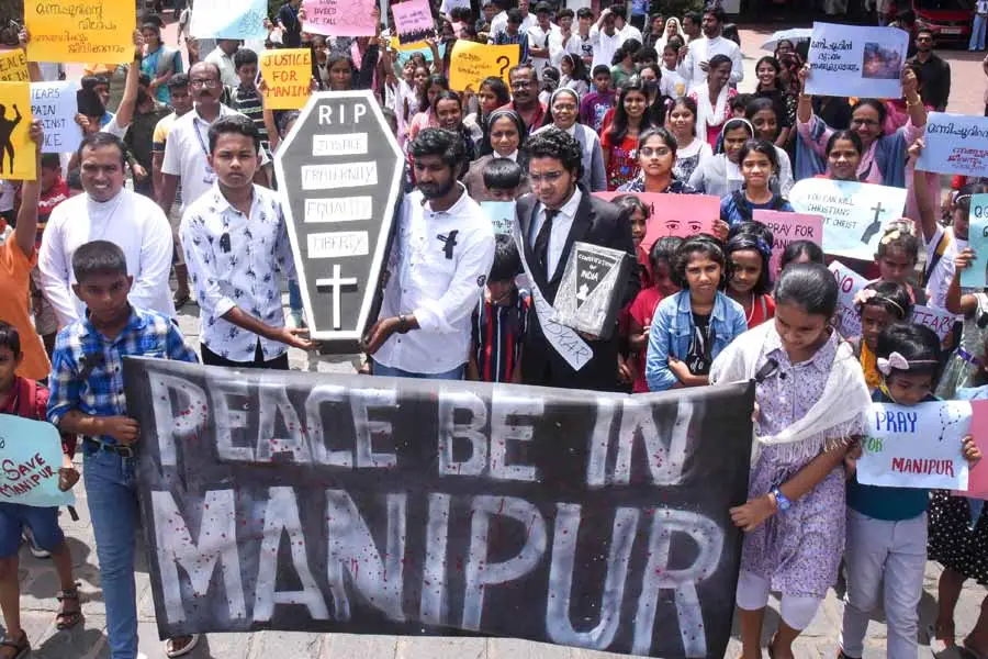 Religious Tensions Flare: Churches and Homes Torched in Manipur