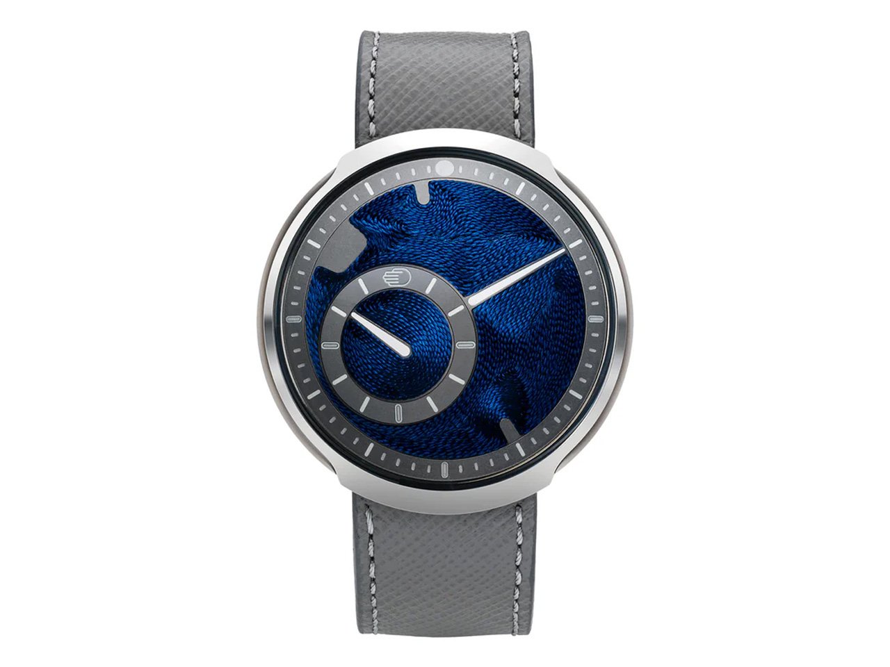 Ressence recreates Type 8 watch with handwoven Indigo-dyed silk fabric dial in only 8 examples – Yanko Design