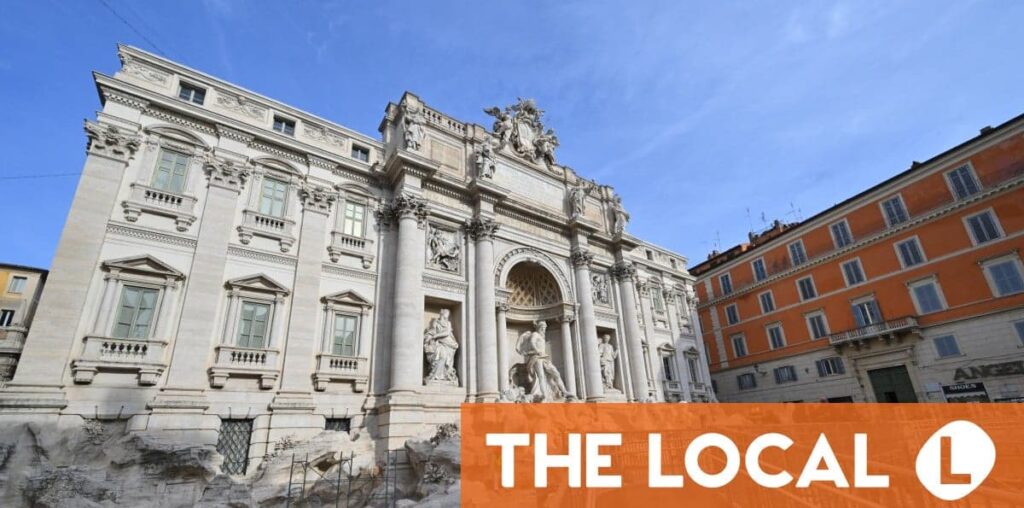 Rome's Trevi Fountain unveils tourist catwalk amid cleaning operations