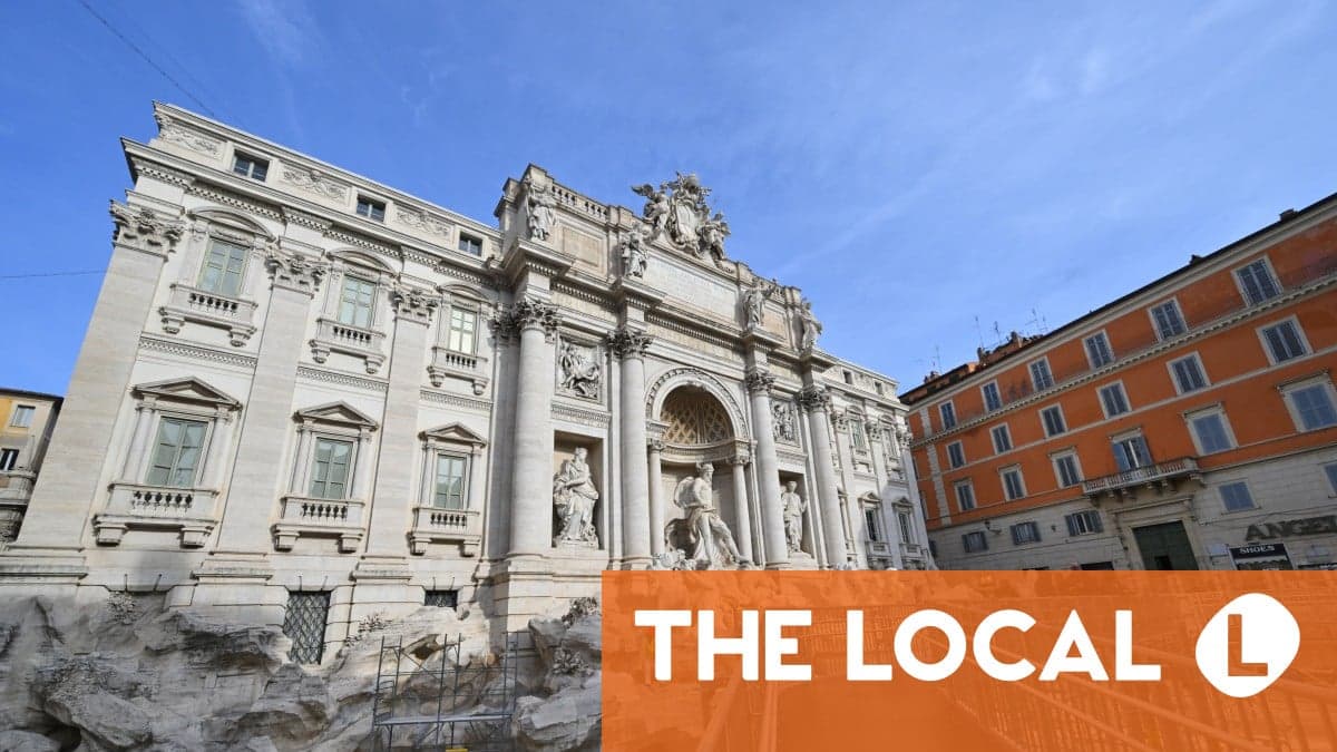 Rome’s Trevi Fountain unveils tourist catwalk amid cleaning operations