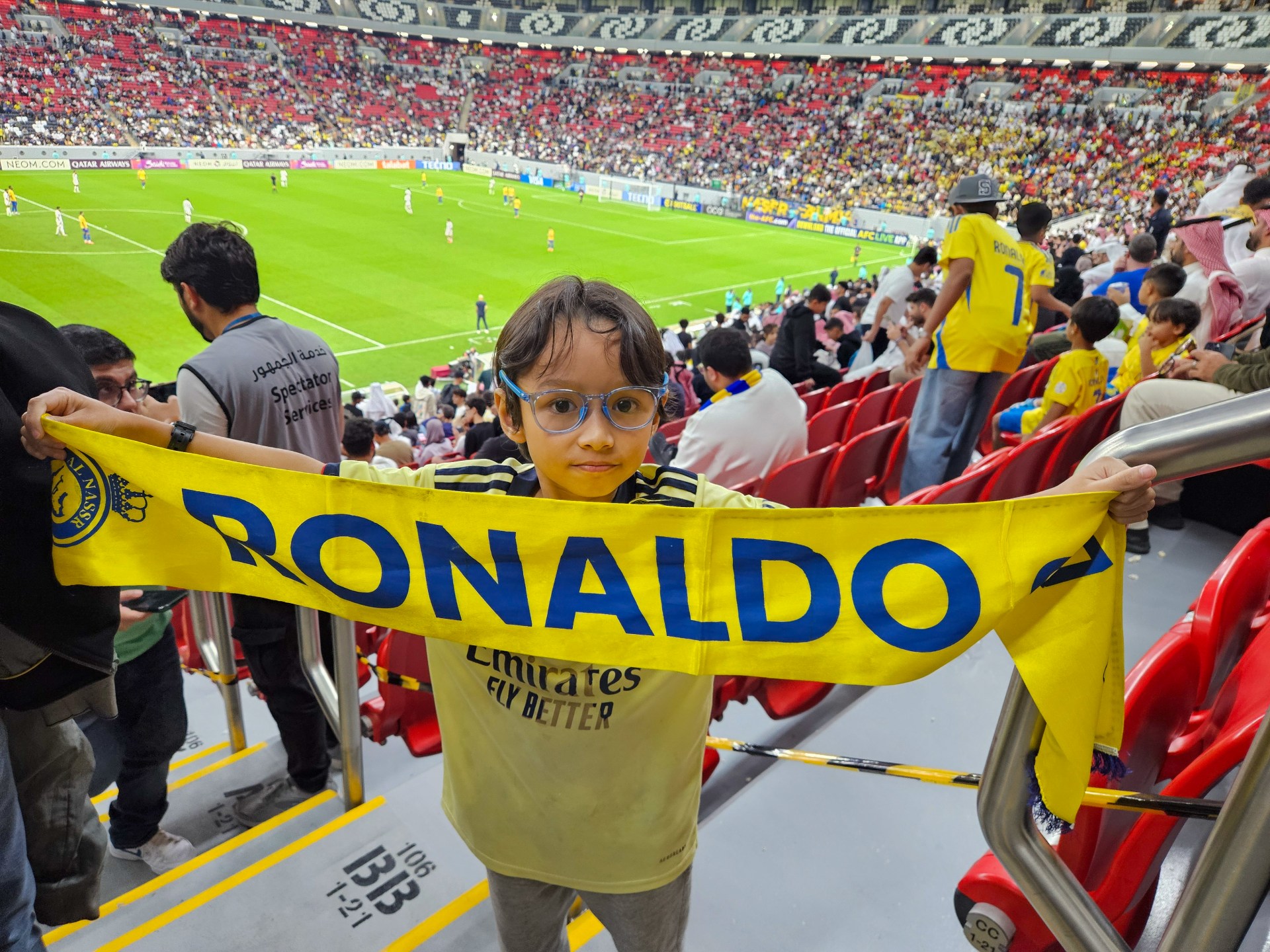 Ronaldo puts on a show to ‘make fans happy’ at Al Nassr game in Qatar