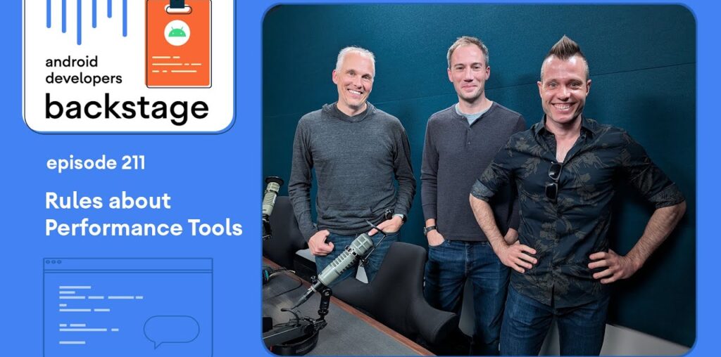 Rules about performance tools - Android Developers Backstage