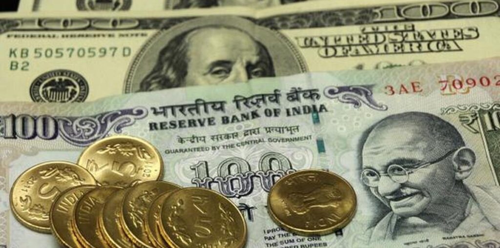 Rupee falls 3 paise to close at 84.32 against U.S. dollar