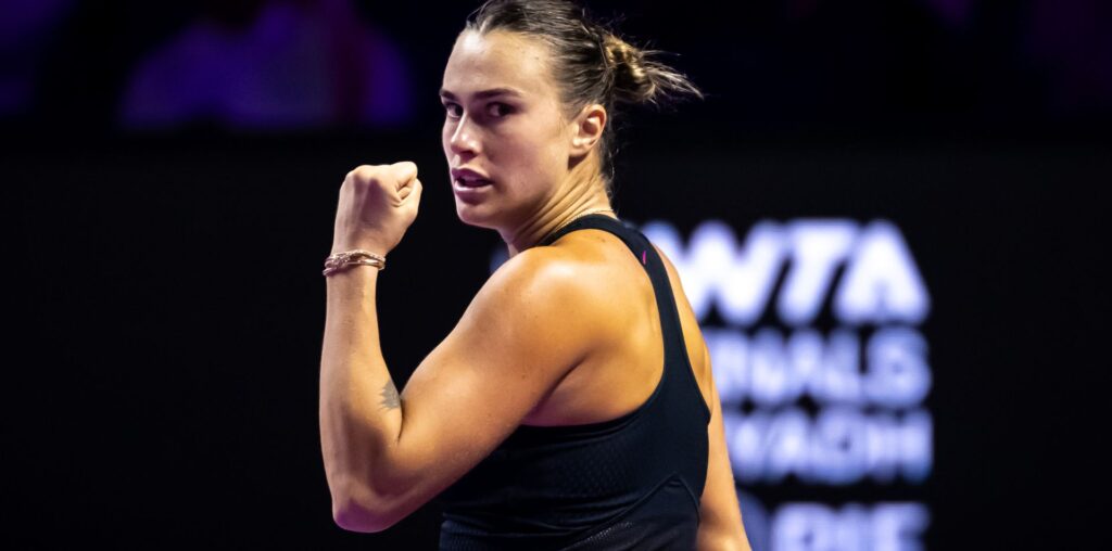 Sabalenka and Paolini make winning start to WTA Finals in Riyadh