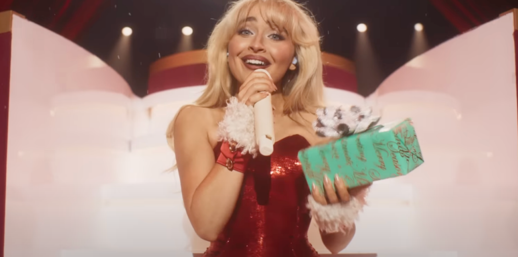 Sabrina Carpenter Shares Trailer for A Nonsense Christmas With Chappell Roan, Kali Uchis, Tyla