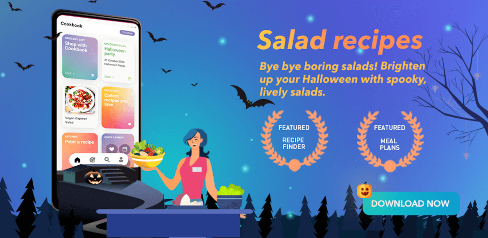 Salad Recipes: Healthy Meals v11.16.465 MOD APK (Premium Unlocked)