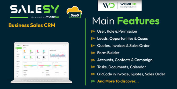 Salesy SaaS v6.0 Nulled – Business Sales CRM PHP Script