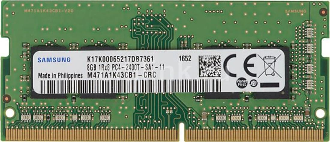 Samsung M471A1K43CB1-CRC 8 GB DDR4-2400 Laptop RAM