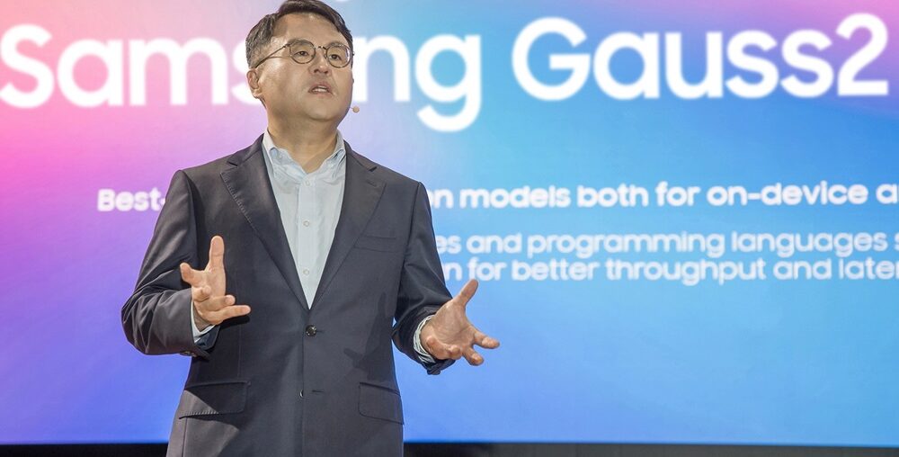 Presentation from SDC24 Korea where Samsung announced its latest multimodal AI model called Gauss2 that aims to enhance user experiences on Galaxy smartphones, IoT devices as part of SmartThings, and more.