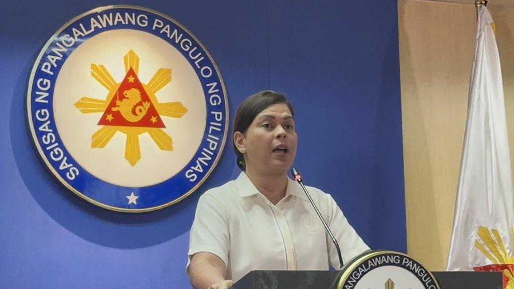 Sara Duterte: ‘Assassination’ remark vs Marcos not a threat