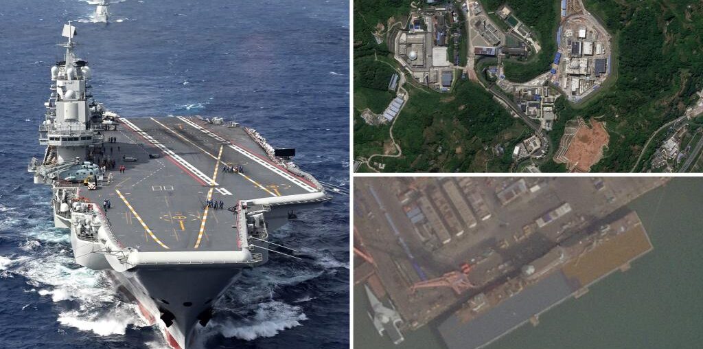 Satellite images and documents indicate China working on nuclear propulsion for new aircraft carrier