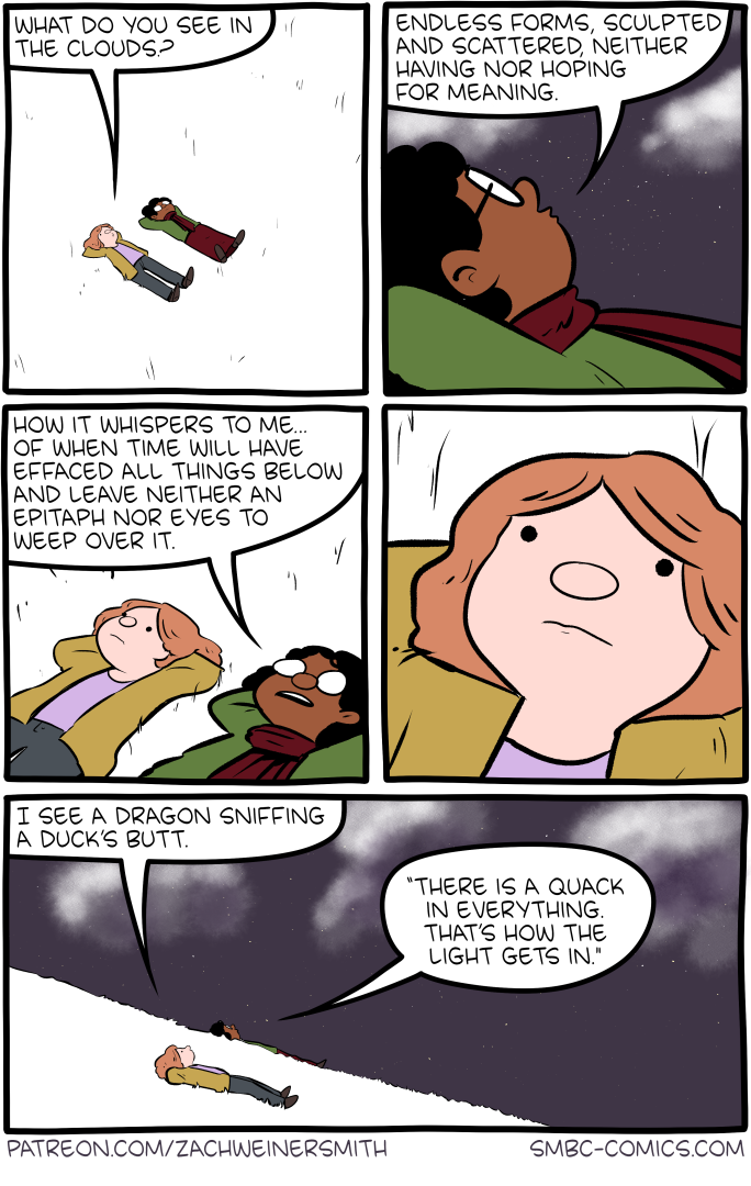 Saturday Morning Breakfast Cereal – Clouds