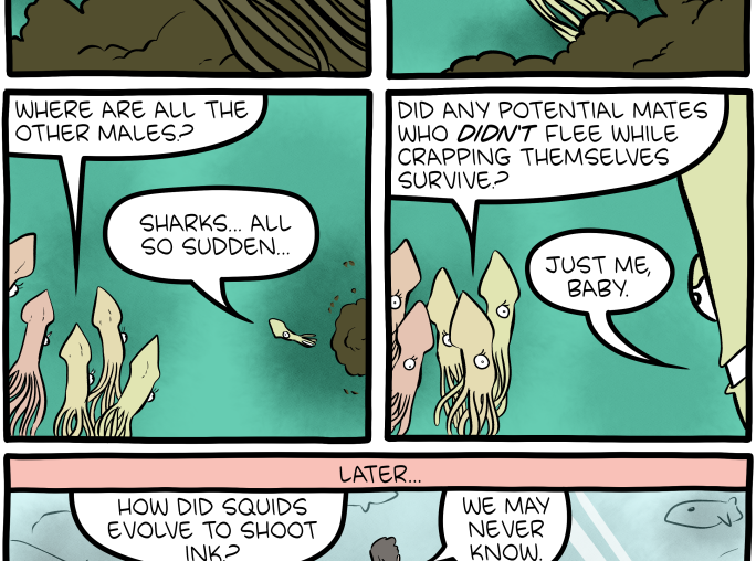 Saturday Morning Breakfast Cereal - Evolution