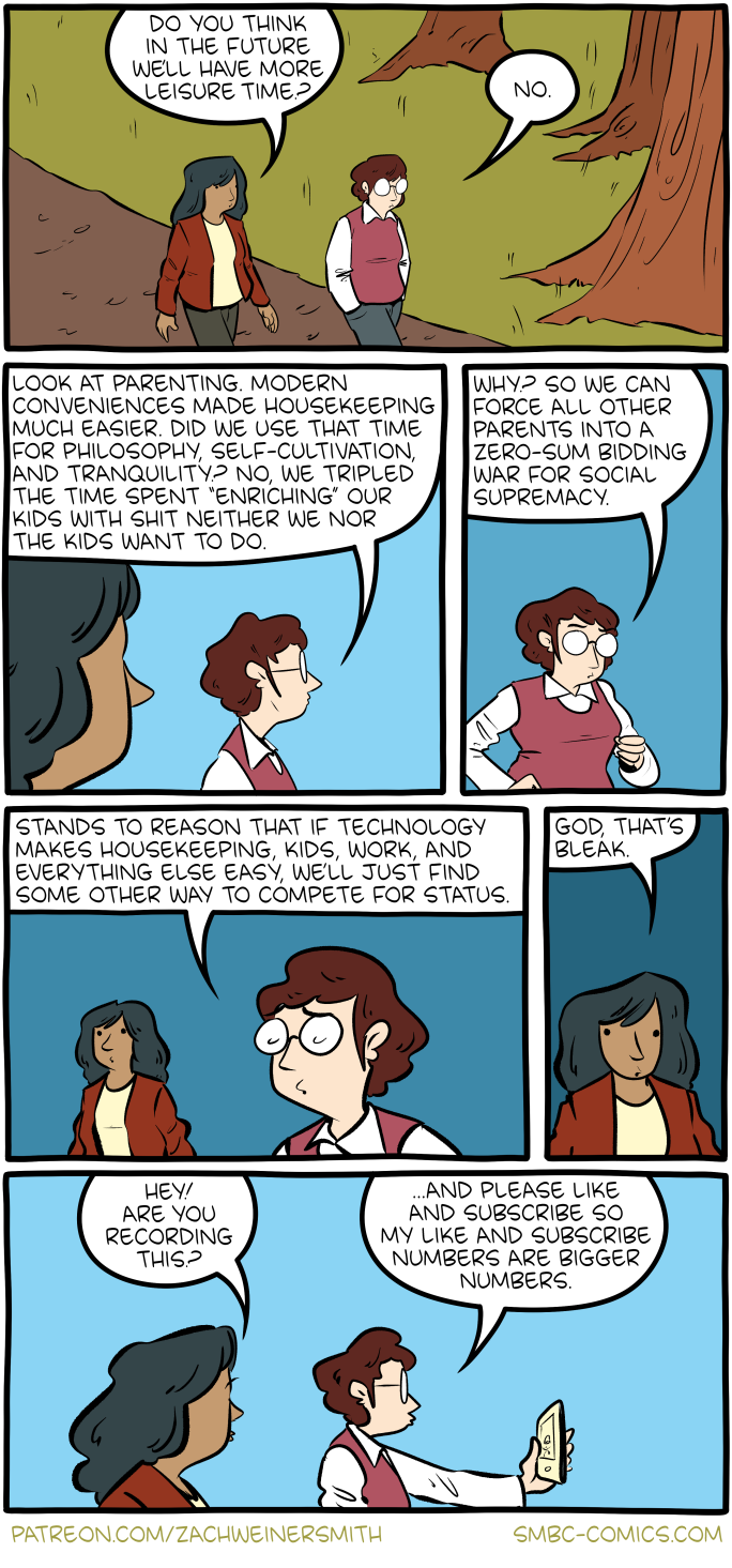 Saturday Morning Breakfast Cereal – Leisure