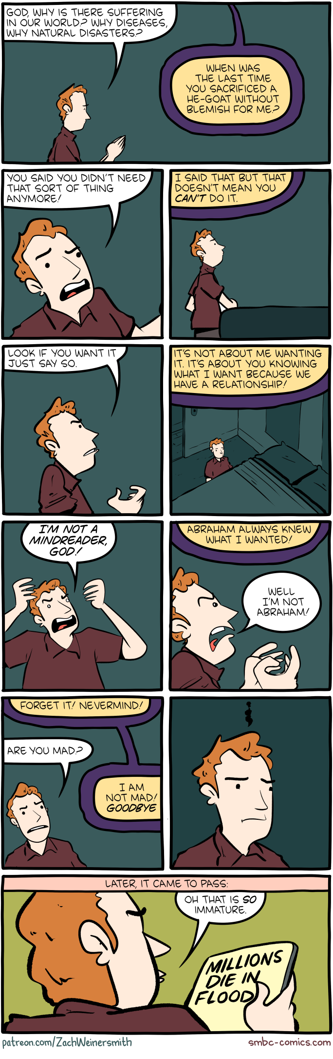 Saturday Morning Breakfast Cereal – Sacrifice