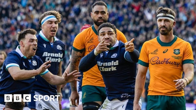 Scotland beat Australia in last game of Autumn nations series