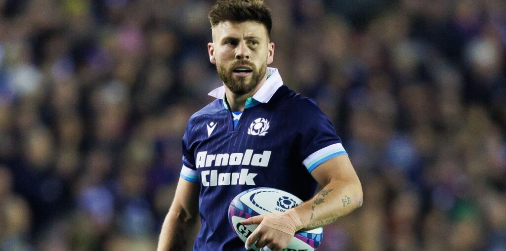 Scotland's Ali Price in action prior to the Scotland vs South Africa live stream: how to watch 2024 rugby union Autumn International