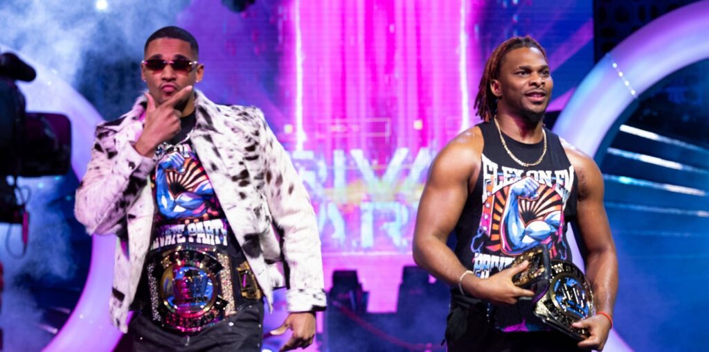 Private Party are the current AEW World Tag Team Champions [photo: AEW Official Website]