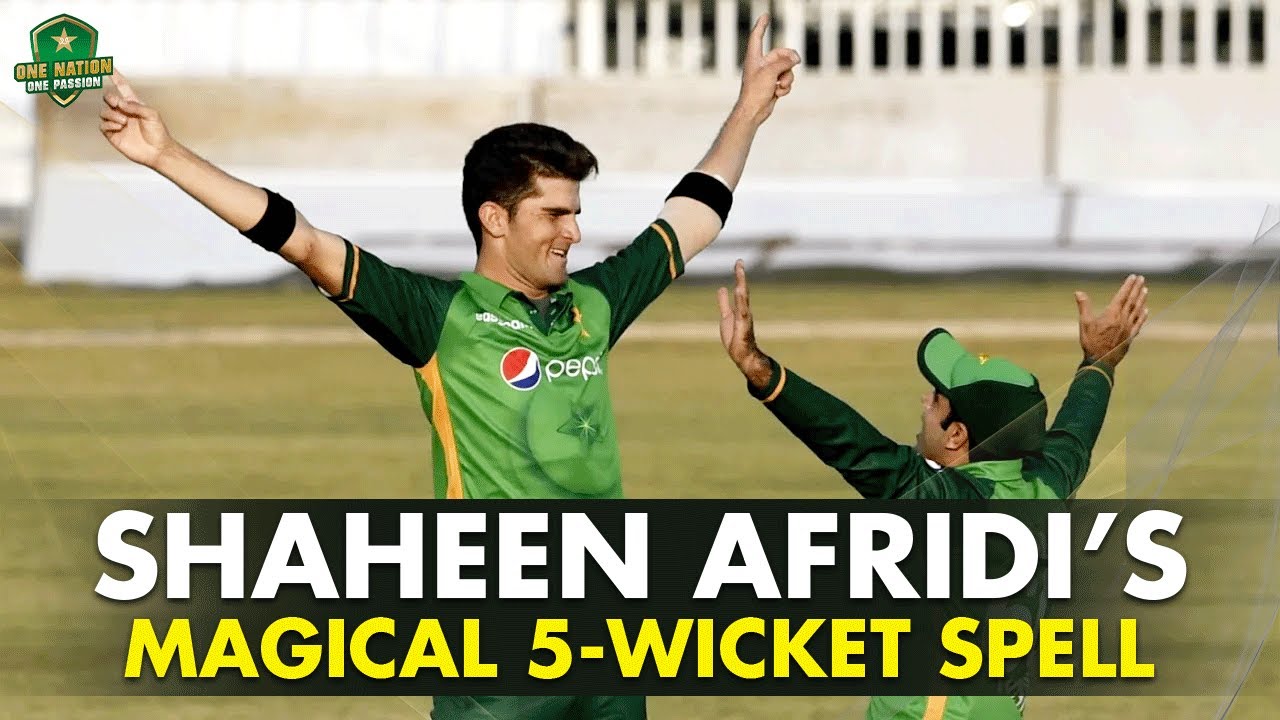 Shaheen Shah Afridi’s Bowling Brilliance 🔥: 5️⃣ Wicket Haul vs Zimbabwe | 1st ODI, 2020 | PCB