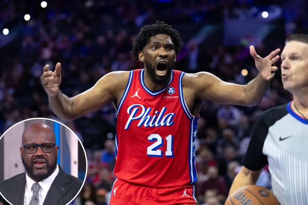 Shaq goes scorched earth on Joel Embiid after rough debut: ‘Will never win a championship’