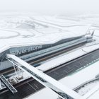 Silverstone Circuit under ice. jakobebrey on ig