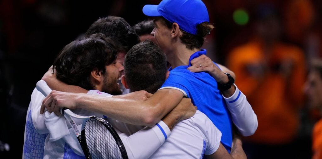 Sinner leads way as Italy defends Davis Cup title