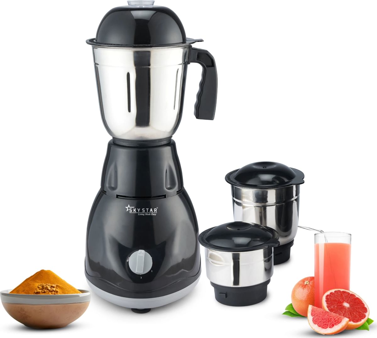 Skystar Diamond 750W Mixer Grinder