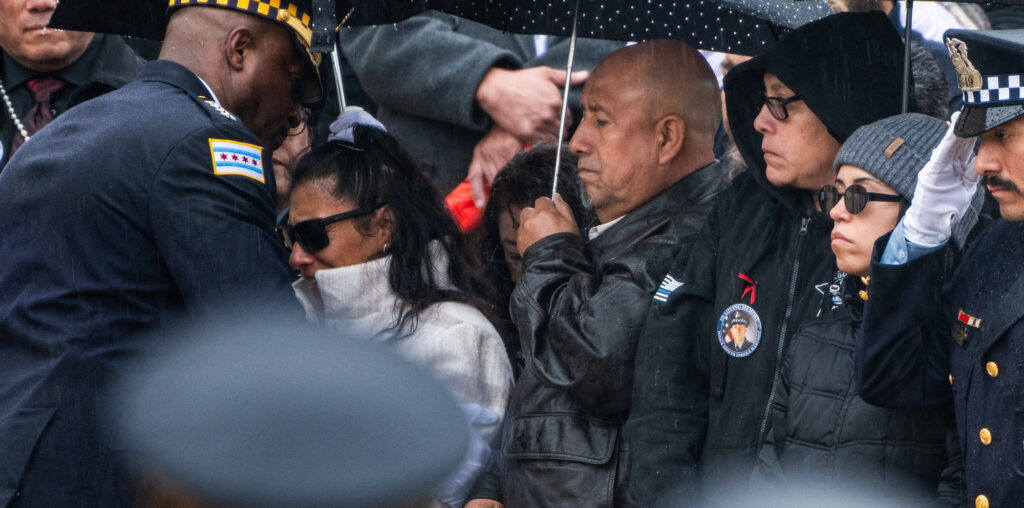 Slain Officer Enrique Martinez 'An Exemplary Human Being,' Loved Ones Say At Funeral