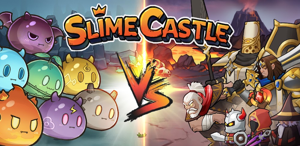 Slime Castle v1.5.5MOD APK (Damage Multiplier, God Mode, Unlimited Gems)