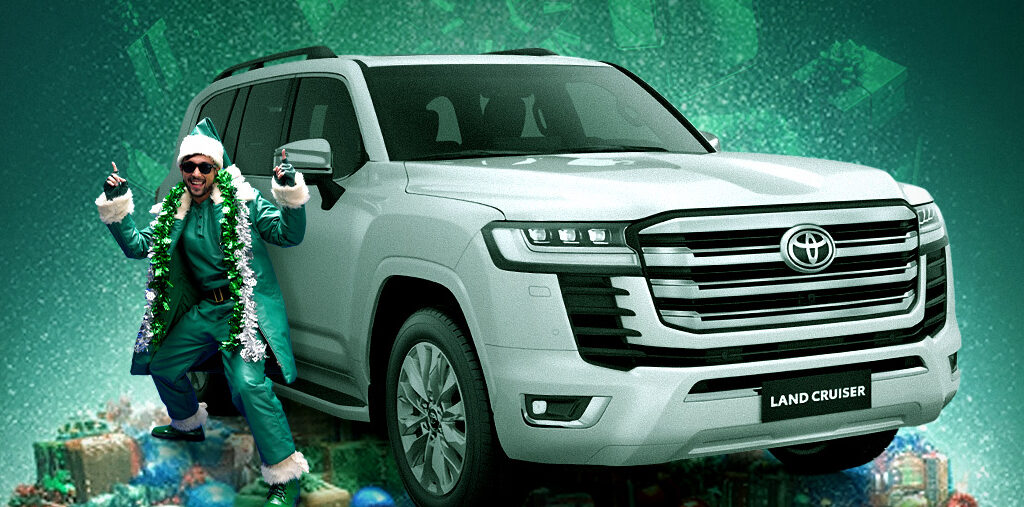 Smart is Raffling Off A Land Cruiser This Holiday Season