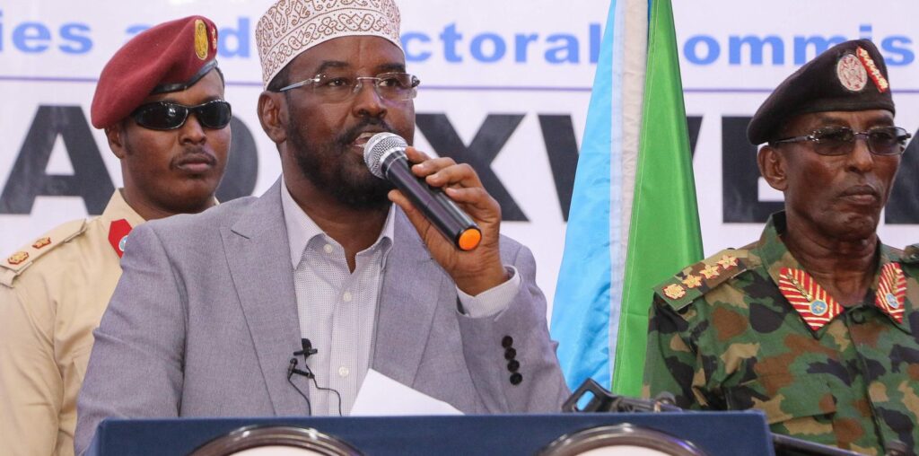 Somalia's Jubaland leader at odds with Mogadishu wins third term