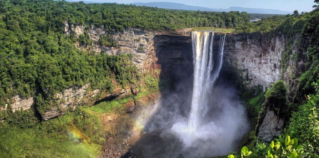 South America's only English-speaking country branded 'land of many waters'