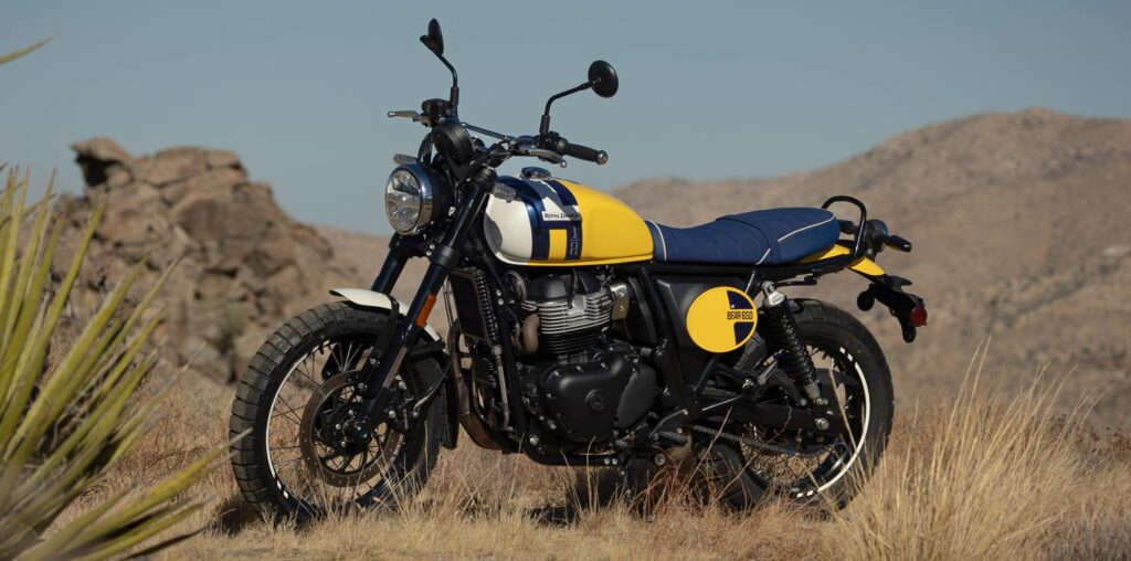 Speed Read: The new Royal Enfield Bear 650 scrambler and more