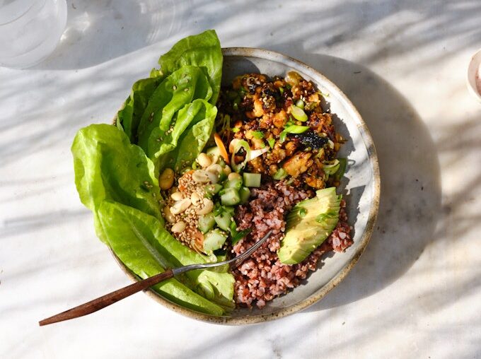 Spicy Tempeh Crumble Bowl