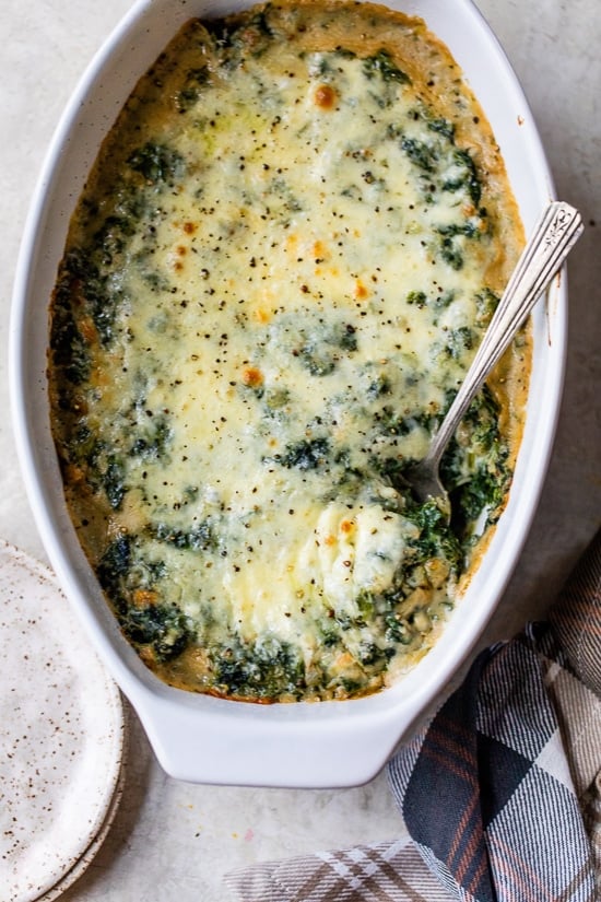 Spinach Gratin