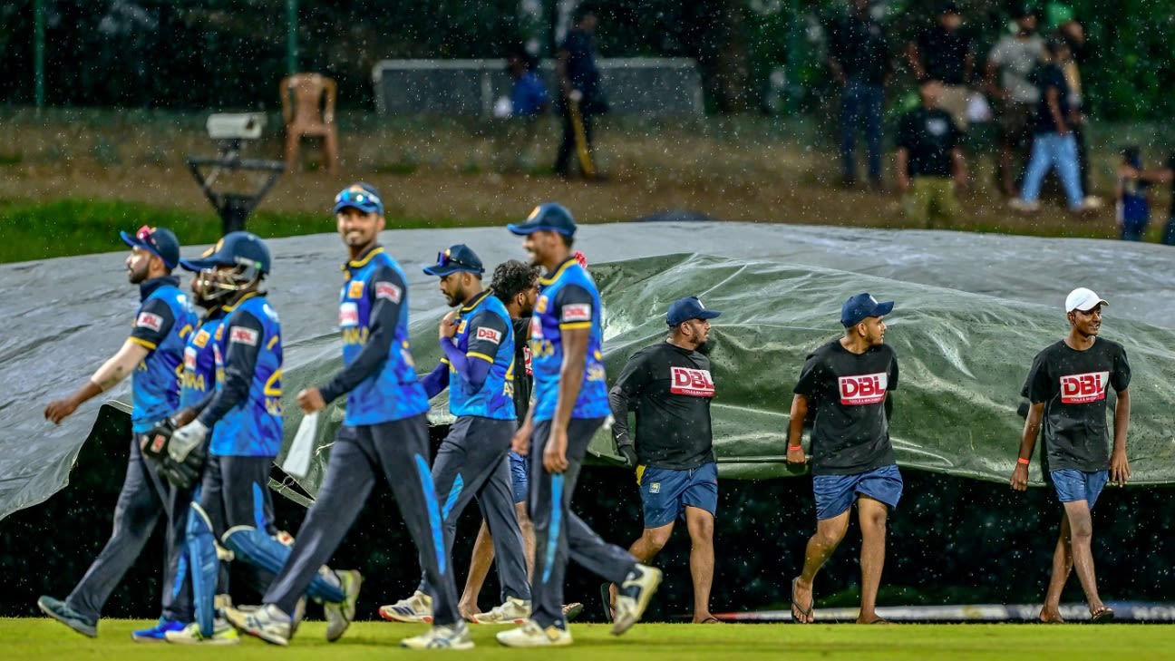 Sri Lanka clinch series 2-0 after rain washes out third ODI