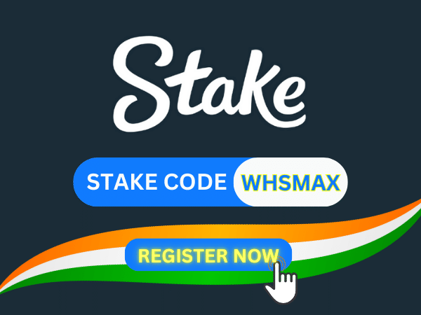 Stake.com Promo Code WHSMAX: ₹1,00,000 Bonus (November 2024)