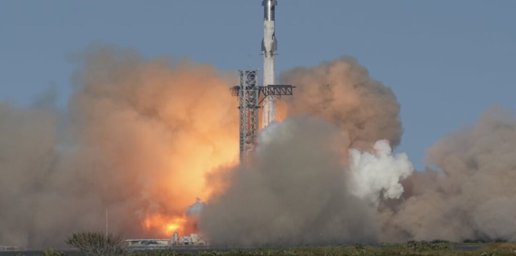 Starship’s Sixth Flight Test Skips the Tower Catch, Ends in Soft Splashdown