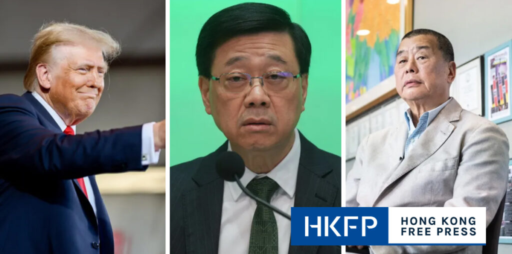 John Lee warns US to stay out of Hong Kong affairs after Trump says he can get Jimmy Lai out of jail