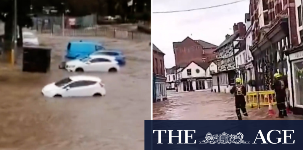 Storm Bert leaves at least four dead as Storm Bert smashes UK