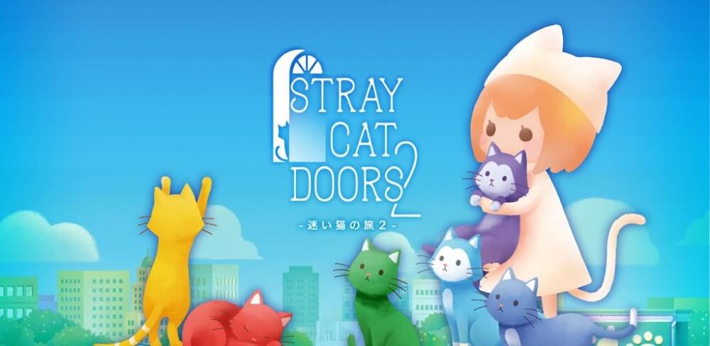 Stray Cat Doors 2 v1.0.7930 MOD APK (Double Reward, No ADS)