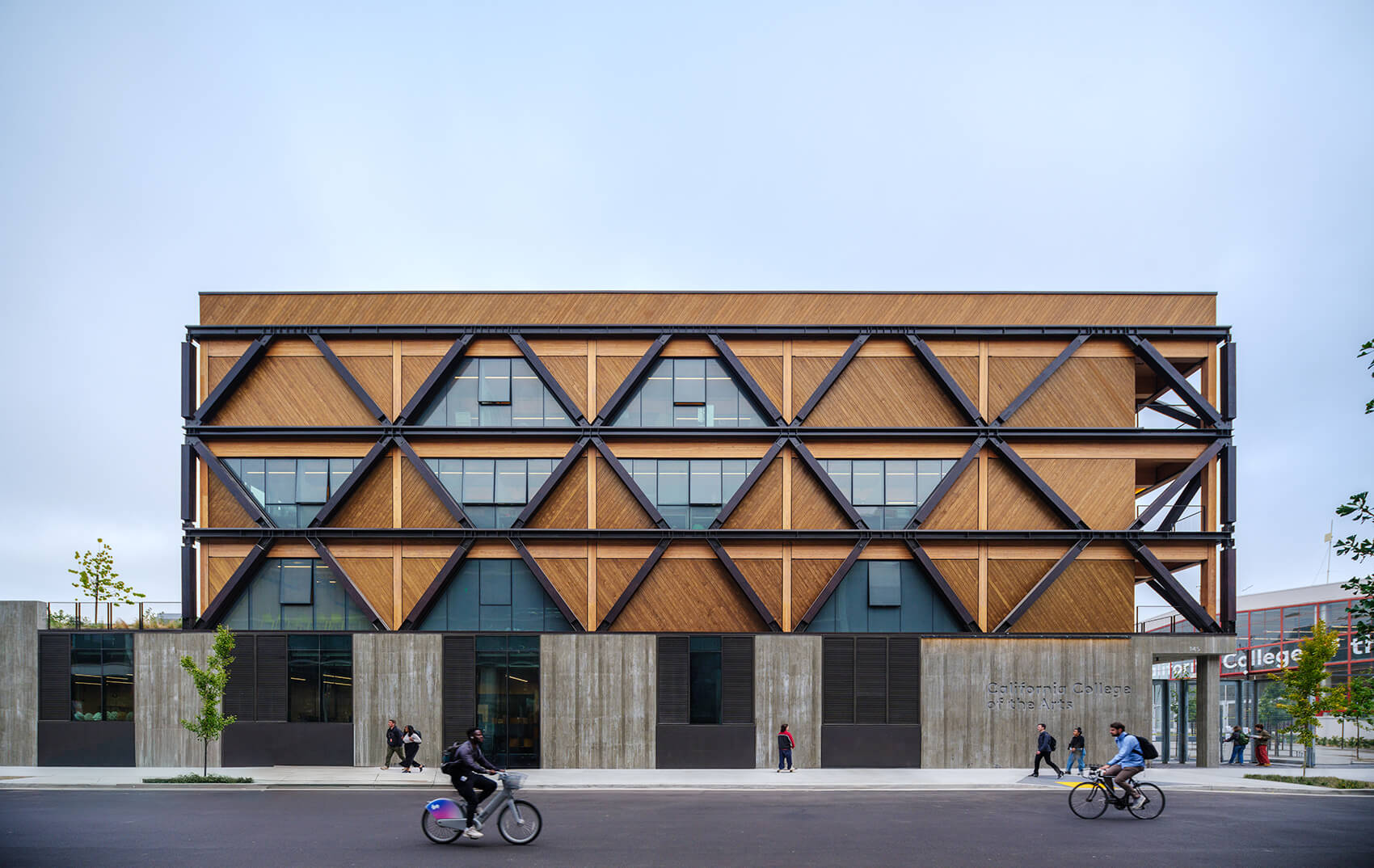 Studio Gang finishes mass timber addition for California College of the Arts in San Francisco