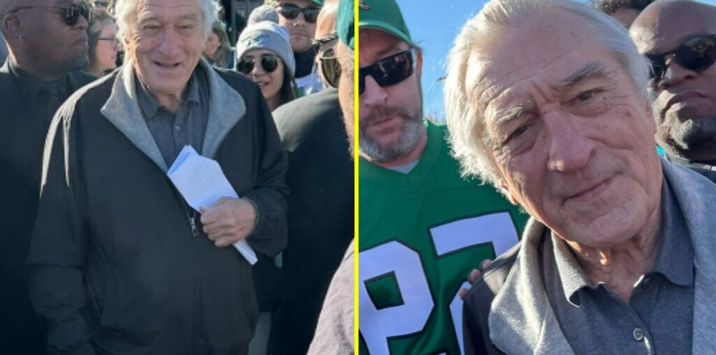 Stunned NFL fans can't believe seeing famous movie star at Eagles tailgate party