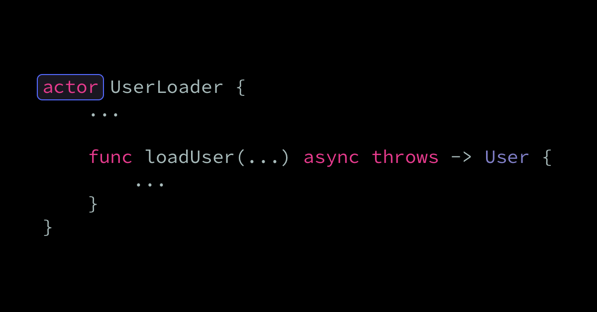 Swift actors: How do they work, and what kinds of problems do they solve? | Swift by Sundell